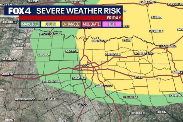 Dallas Spring Weather: Expect Warm Temperatures and Isolated Severe Storm Risks This Weekend