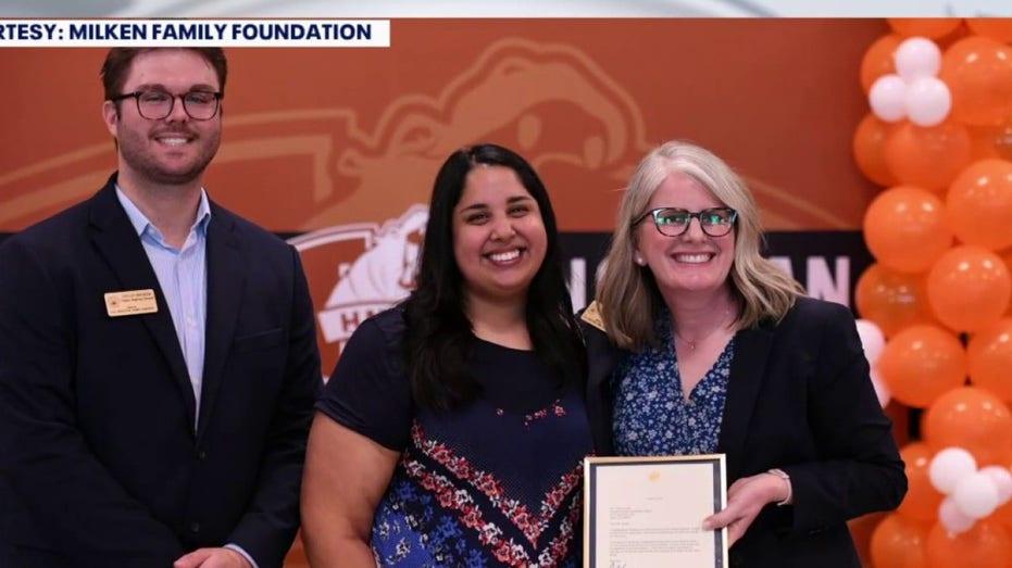Hutto ISD Teacher Honored with Prestigious Milken Educator Award