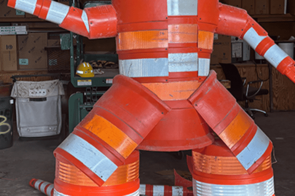 TxDOT Introduces 'Tex' the Barrel Cowboy to Promote National Work Zone Awareness Week