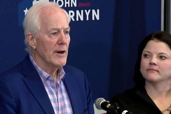 Cornyn Commits to Backing Republican Candidates Following Paxton's Senate Race Defeat