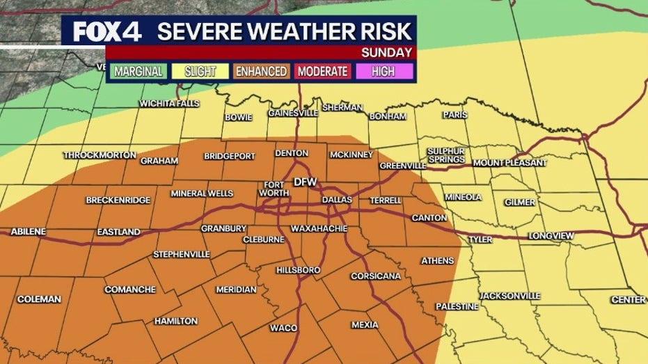 Dallas Weather Forecast: Calm Night Before Mother's Day Storms Arrive