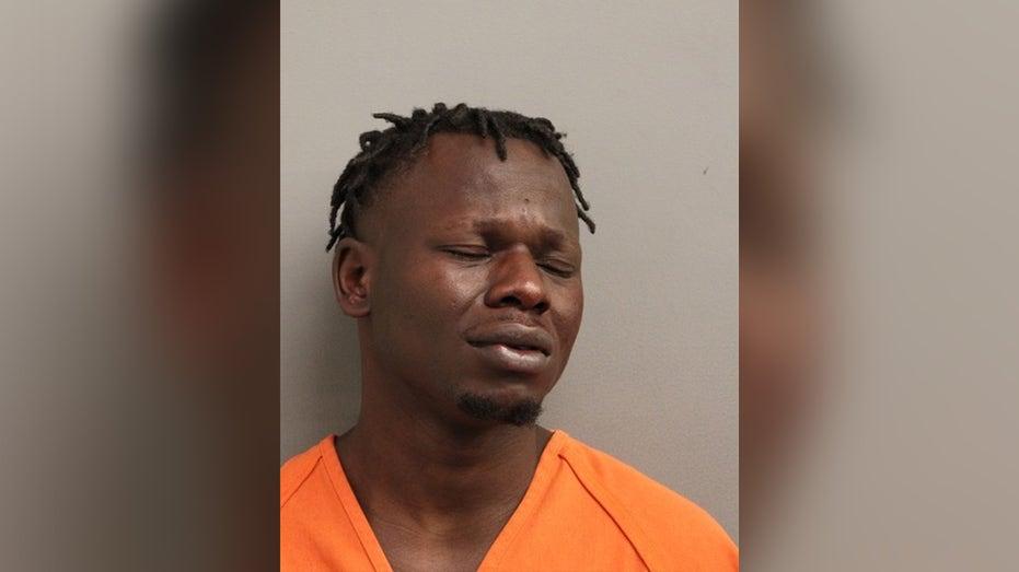 Suspect Spits on Harris County Constable Deputies and Sets Patrol Car on Fire