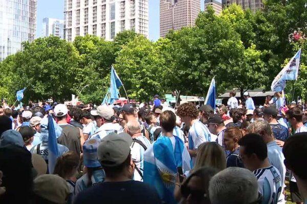 Argentina Fans Take Over Klyde Warren Park in Excitement for Dallas World Cup Match