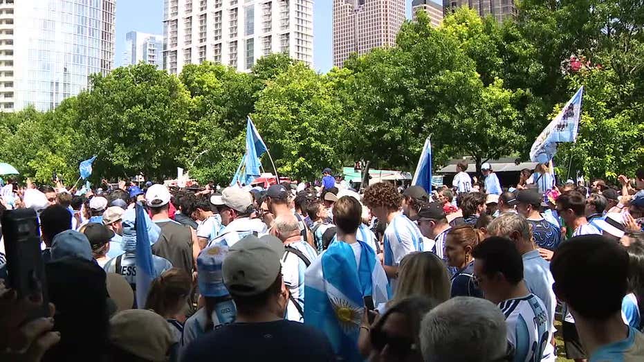 Argentina Fans Take Over Klyde Warren Park in Excitement for Dallas World Cup Match