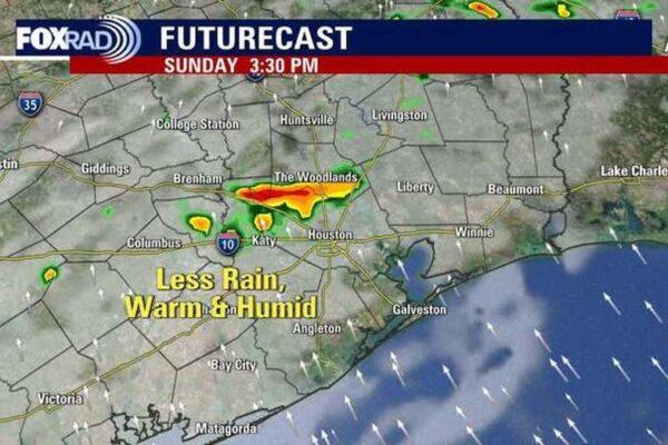 Houston Weather Update: Saturday's Heavy Rain Gives Way to Clear Skies