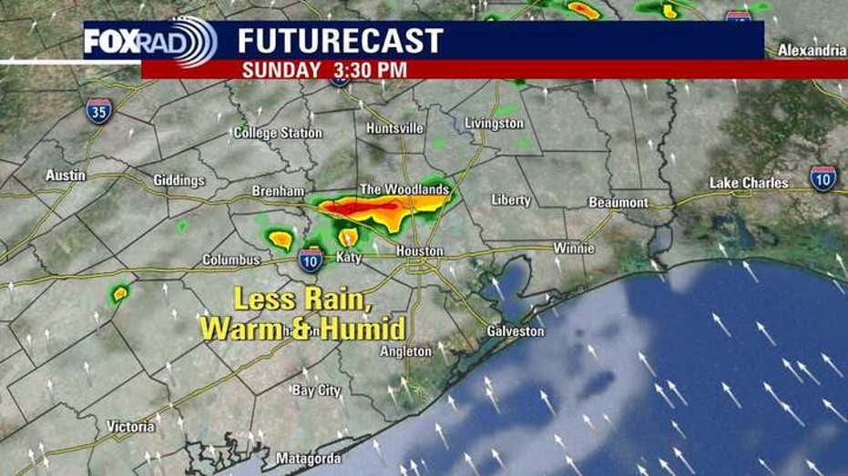 Houston Weather Update: Saturday's Heavy Rain Gives Way to Clear Skies