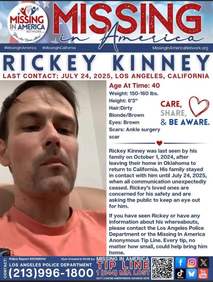 Help Find Rickey Kinney: Missing Person Alert and Latest Updates
