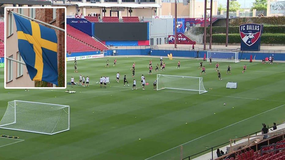 Sweden's National Team Hosts Open Practice in Frisco Ahead of FIFA World Cup