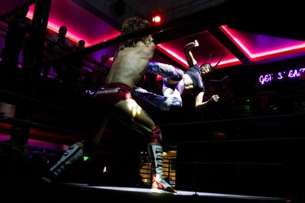 Transforming Austin's Gay Club: Dance Floor Turns into a Thrilling Wrestling Ring Every Few Months