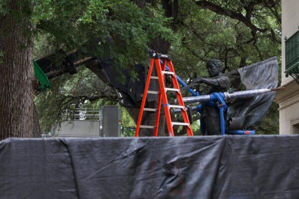University of Texas Initiates Removal of Cesar Chavez Statue in Austin