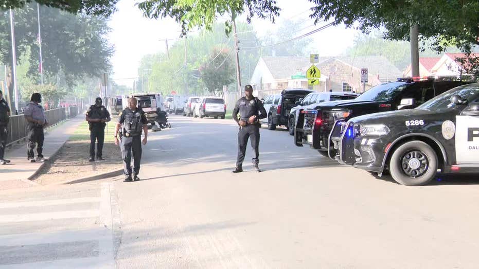Dallas SWAT Standoff Concludes Tragically with Suspect Found Deceased in Burned Residence