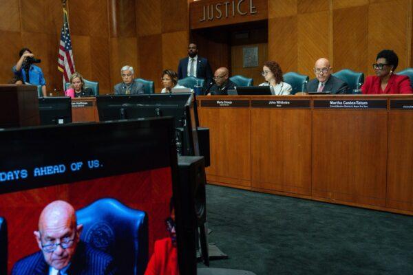 Houston City Hall Packed with Protesters Demanding Action After ICE Shooting Incident