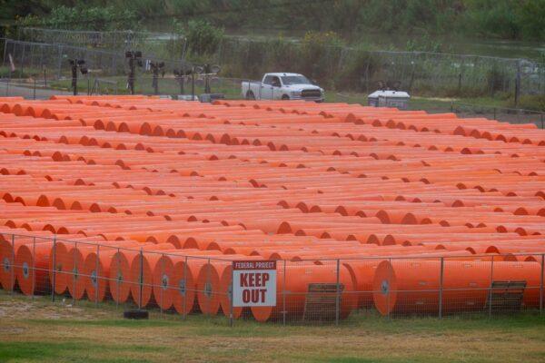Floating Anti Immigrant Buoys in Rio Grande Lead to Temporary Closure of Two Bridges to Mexico