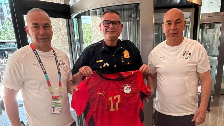 Egyptian Team and Coaches Engage with Dallas Police Following Viral Encounter with Officer