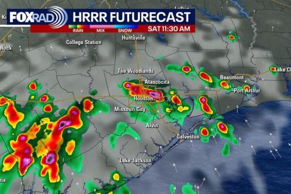 Houston Weather Update: Daily Rainfall Forecast Through Early Next Week