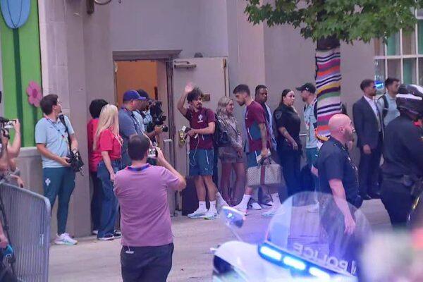 Cristiano Ronaldo and Portugal Land in Dallas for Upcoming World Cup Showdown