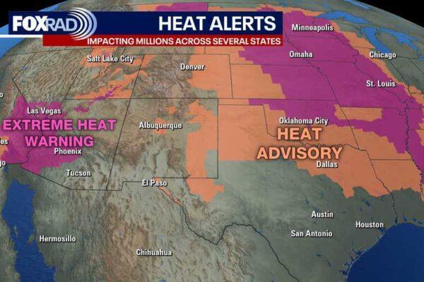Houston Weather Alert: Scorching Triple Digit Temperatures Expected with Advisories