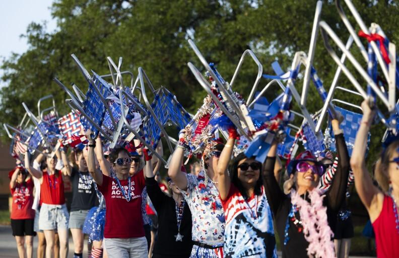 Keep Austin Weird: The Northwest Hills Lawn Chair Brigade's Unique Fourth of July Celebration