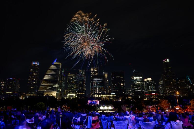 Celebrate Independence Day in Austin: Fireworks, Hot Dog Eating Contest, and Live Music Festivities!