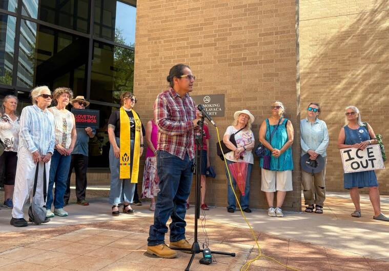 Austin Activists Rally Against ICE Arrests Following Houston Shooting Incident