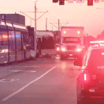 Houston Fire Department Fire Engine Causes METRORail Train Derailment Near Downtown