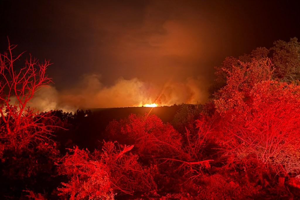 Massive Ross Fire Becomes One of North Texas' Largest Wildfires in History