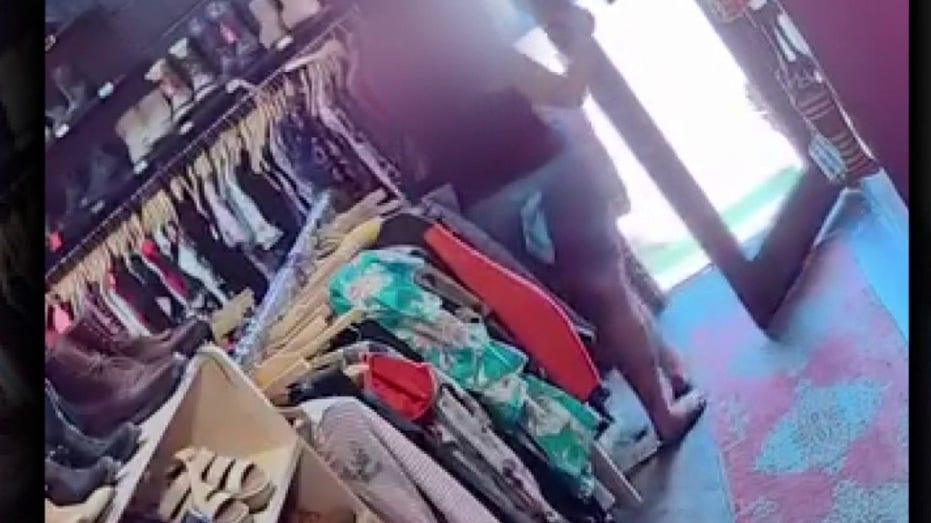 Thrift Store Thief Caught on Camera Stealing Hundreds of Dollars in Merchandise