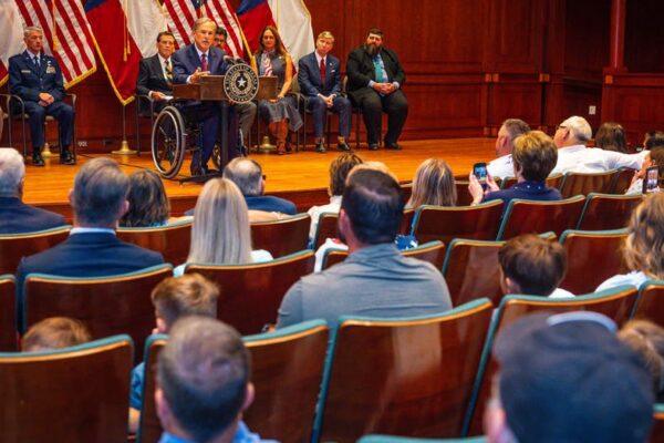 Texas Governor Abbott Honors Military Heroes with Legislative Medal of Honor