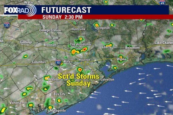 Houston Weather Update: Intermittent Rain Forecasted as Back to School Season Approaches