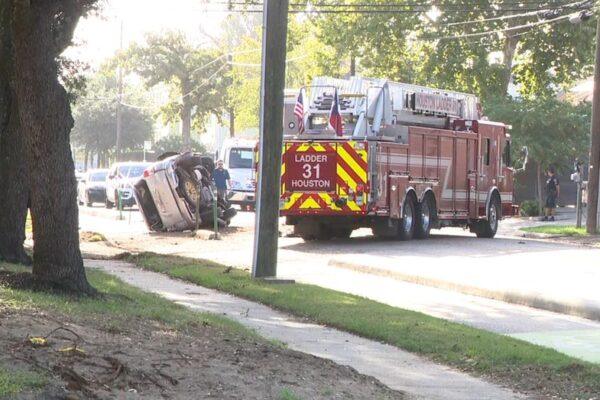 Burglary Suspect from Heights Dies in Crash While Fleeing from Police