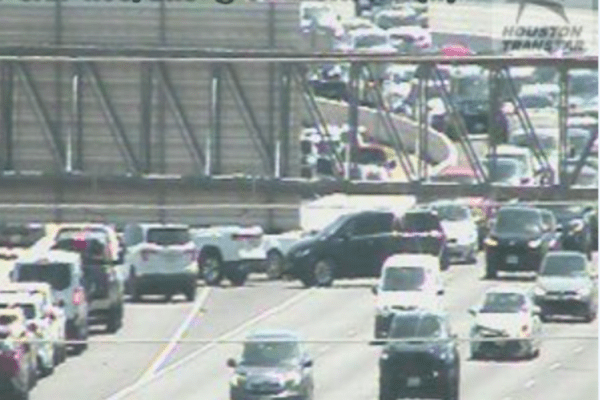Motorcycle Accident Causes Lane Closures on Sam Houston Tollway