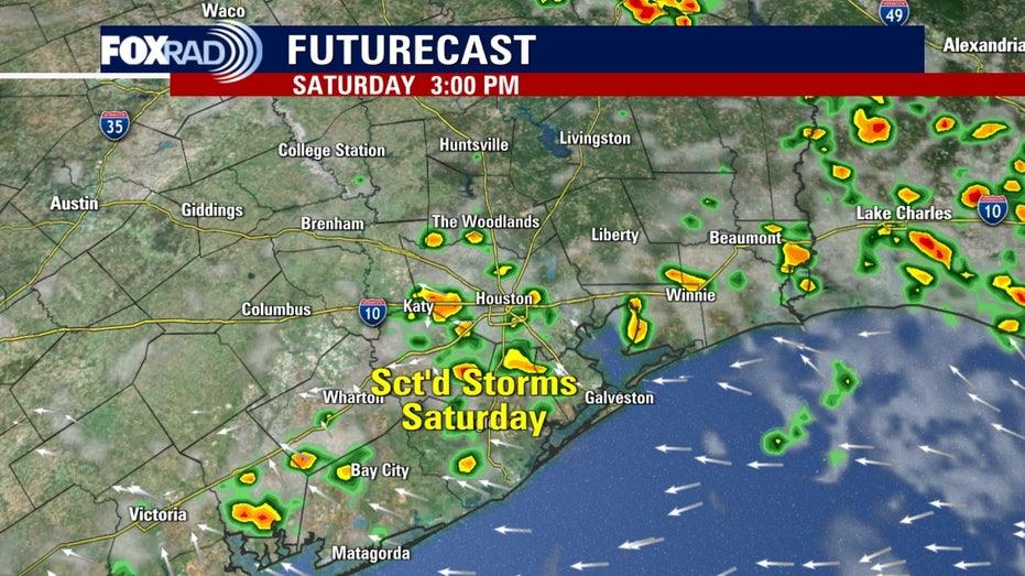 Houston Weekend Weather Forecast: Expect Daily Rain Chances Ahead