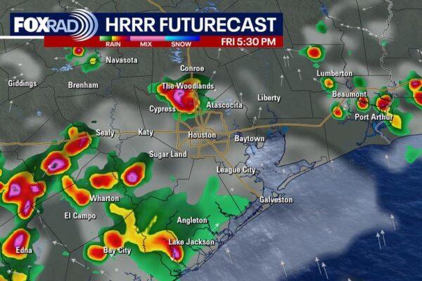 Houston Weather Forecast: Scattered Storms on Friday, Hot Weekend Approaches
