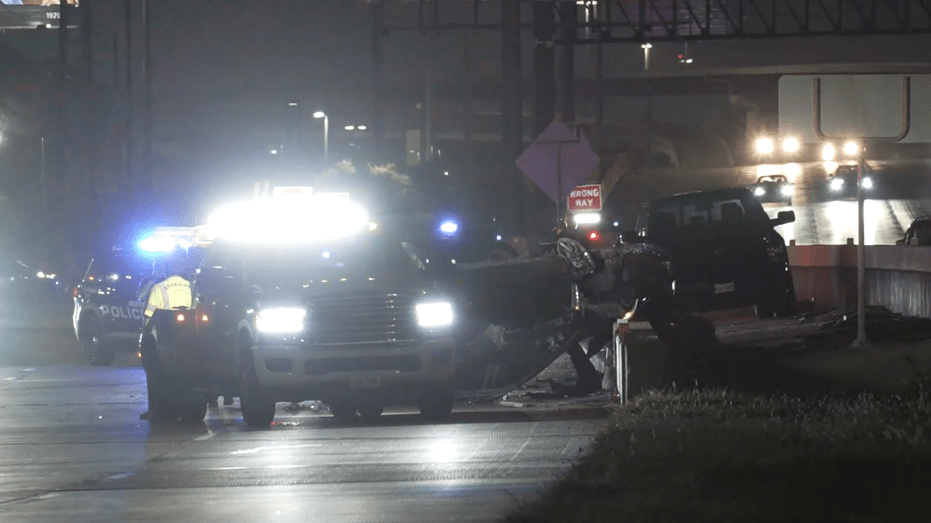 Fatal Northwest Freeway Accident: Driver Killed in Guardrail Collision and Vehicle Overturn