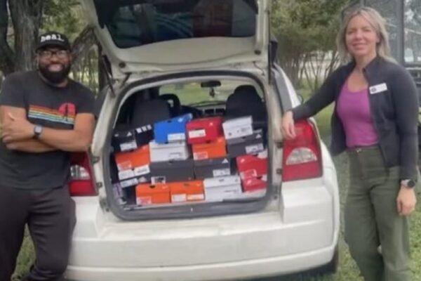 Central Texas Man Perseveres with Back to School Shoe Drive Amid Cancer Battle