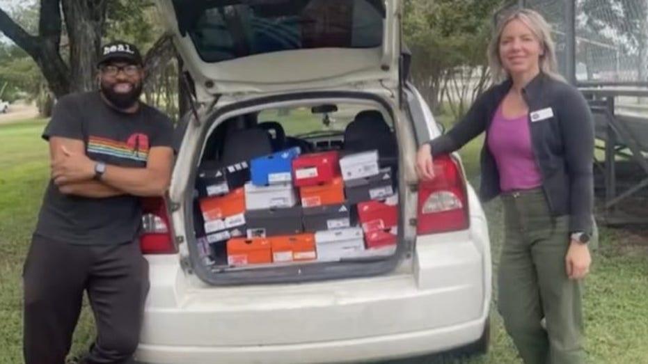 Central Texas Man Perseveres with Back to School Shoe Drive Amid Cancer Battle