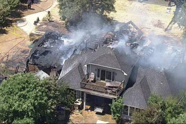 Devastating House Fire on Los Rios Drive in Fort Worth Destroys Family Home