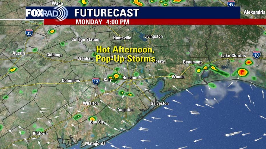 Houston Weather Forecast: Scorching Heat and Humidity with Isolated Rain Chances This Week