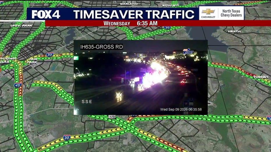 Fatal Crash on Interstate 635 in Mesquite: Vehicle Collides with Semi Truck, One Dead