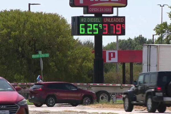 Record High Diesel Fuel Prices in North Texas Amid Rising Inflation Concerns
