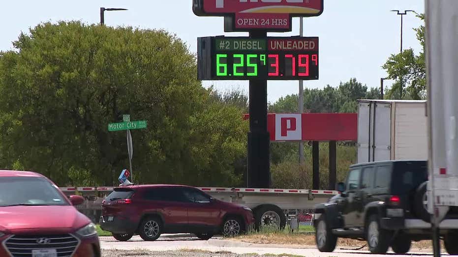 Record High Diesel Fuel Prices in North Texas Amid Rising Inflation Concerns
