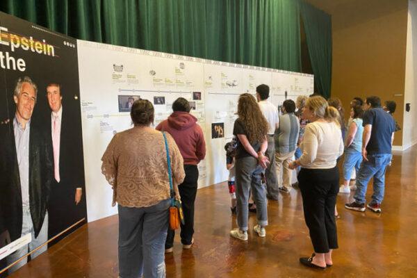 Trump and Epstein Reading Room Exhibit Opens in North Texas