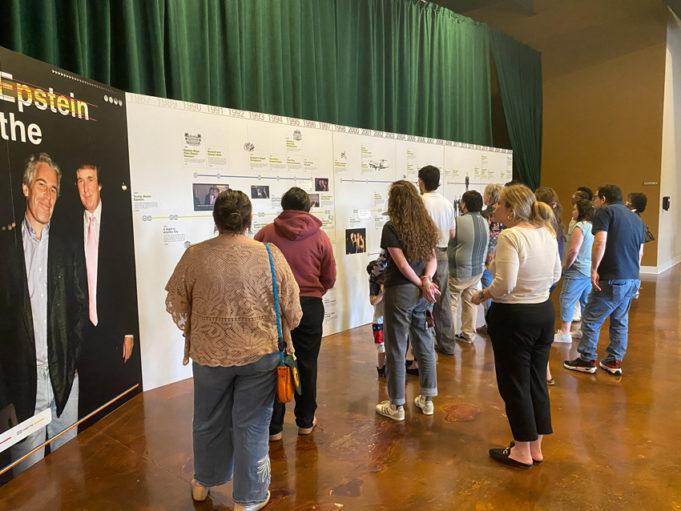 Trump and Epstein Reading Room Exhibit Opens in North Texas