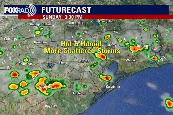 Houston Weather Update: Expect Heat and Rain Chances This Sunday