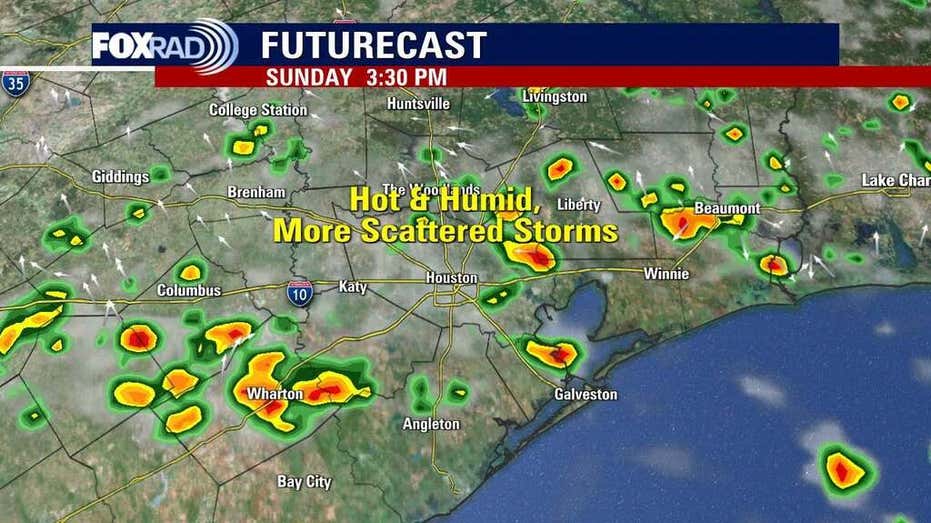 Houston Weather Update: Expect Heat and Rain Chances This Sunday