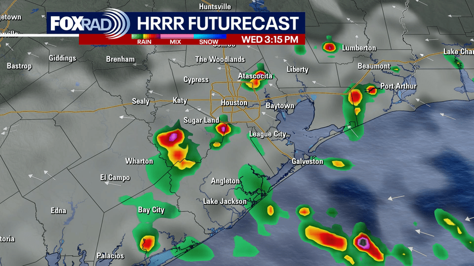 Houston Weather Update: Storms Expected Wednesday with Daily Rain Forecasts