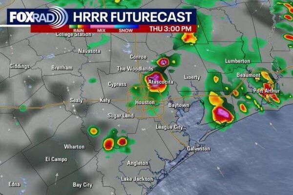 Houston Weather Update: Scattered Storms Expected Thursday with Ongoing Flood Watches and Warnings