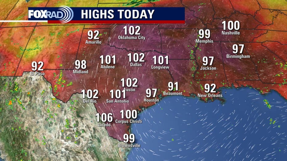 Houston Weather Update: Heat Advisory Continues Tuesday with Storm Chances This Week