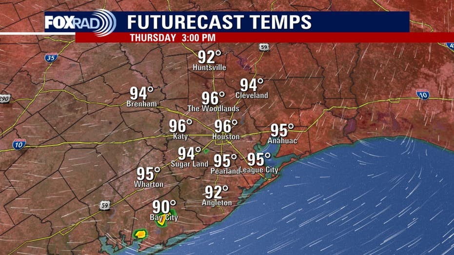 Houston Weather Update: Expect Near Record Heat Today