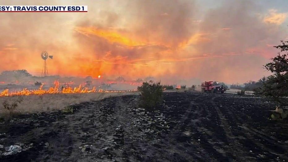 Central Texas Firefighters Join Forces to Combat Statewide Wildfire Crisis